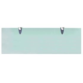 vidaXL Floating Shelf Glass 23.6"x7.9" 0.3"