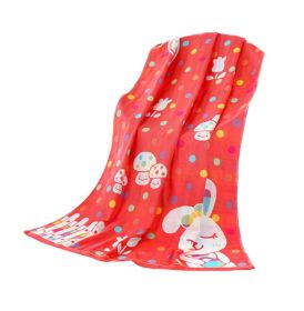 Special Towels Beach Towels Bath Towels Kids Towels; Red Rabbit