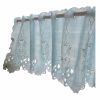 Swan - Translucent Short Kitchen Curtain Window Curtain Cafe Tier Curtain Gauze