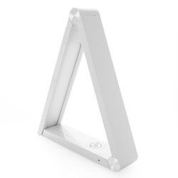 EpicXL Qi Wireless Charging Triangular LED Desk Lamp - White