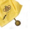 Milk&Moo Buzzy Bee Baby Towel Set of 2