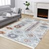 Loft Shag GC_CZY1007 Ivory 7 ft. 10 in. x 9 ft. 10 in. Shaggy Area Rug