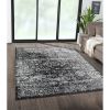 Distressed Vintage Persian Woven Area Rug