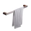 New 4 Pieces Bathroom Hardware Accessories Set Towel Bar Towel Holder Robe Hook Toilet Paper Holder Stainless Steel