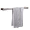 New 4 Pieces Bathroom Hardware Accessories Set Towel Bar Towel Holder Robe Hook Toilet Paper Holder Stainless Steel