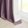 Twist Tab Lined Window Curtain Panel(Only 1 Pc Window Panel)