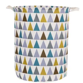 Household cloth dirty clothes basket (Option: Color triangle)