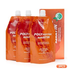 PHOFAY POLY KERATIN BURNT HAIR RESTORATION CREAM (Option: 3 Bag)