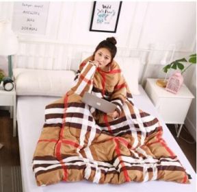 Winter Lazy Quilt with Sleeves (Option: 9)