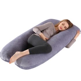 U-shape pillow (Option: 70x130cm-S10-Gery)