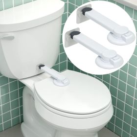 Toilet Locks Baby Proof 2 Pack Ideal Child Proof Toilet Lid Lock with Arm (quantity: 2PCS)