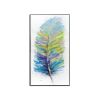 Handmade Abstract Oil Painting Top Selling Wall Art Modern Colorful Feather Picture Canvas Home Decor For Living Room No Frame