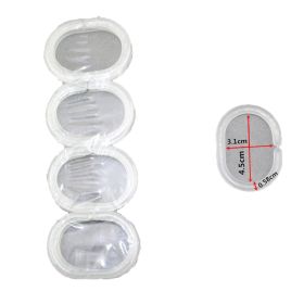 10-12 PCS C-type Plastic Shower Curtain Ring Hooks (Sizes: XL)