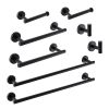 8 Pieces Bathroom Hardware Accessories Set Towel Bar Set,Wall Mounted,Premium Stainless Steel