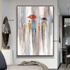 Oil Painting Hand Painted Vertical Abstract People Contemporary Modern Canvas Luxurious home corridor living room bedroom decoration art