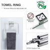 5 Pieces Bathroom Hardware Accessories Set Towel Bar Set Wall Mounted,Stainless Steel