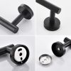 8 Pieces Bathroom Hardware Accessories Set Towel Bar Set,Wall Mounted,Premium Stainless Steel