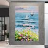 Hand Oil Painting CanvasWall Art Decoration Abstract Knife Painting Landscape Flowers For Home Living Room hallway bedroom luxurious decorative painti