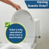 Toilet Locks Baby Proof 2 Pack Ideal Child Proof Toilet Lid Lock with Arm