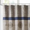 Embroidered Shower Curtain