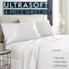 Twin Size Sheets Set - Bedding Sheets & Pillowcases w/ 16 inch Deep Pockets - Fade Resistant & Machine Washable - 3 Piece 1800 Series Twin Bed Sheet S